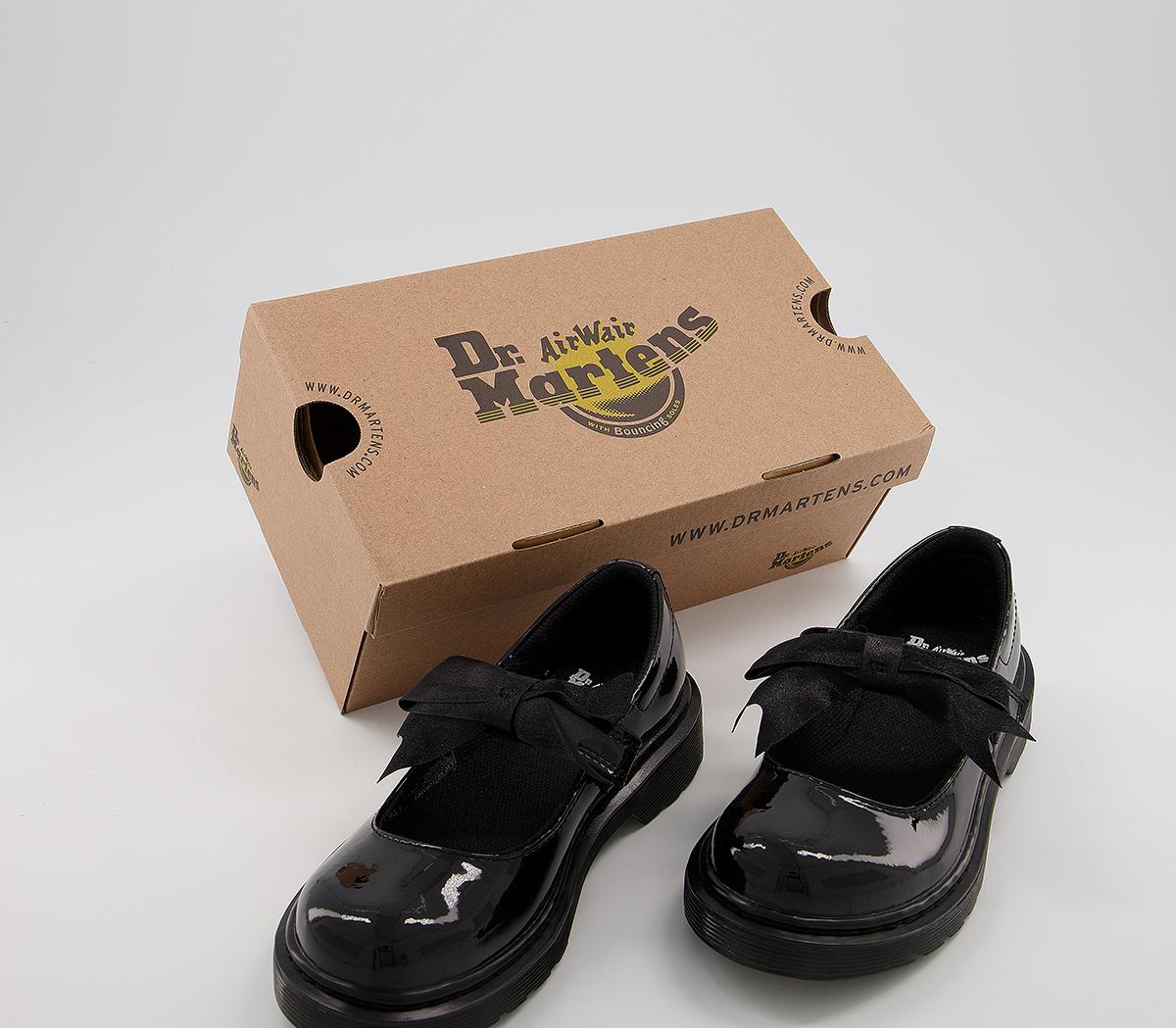 dr martens maccy mary jane shoes black