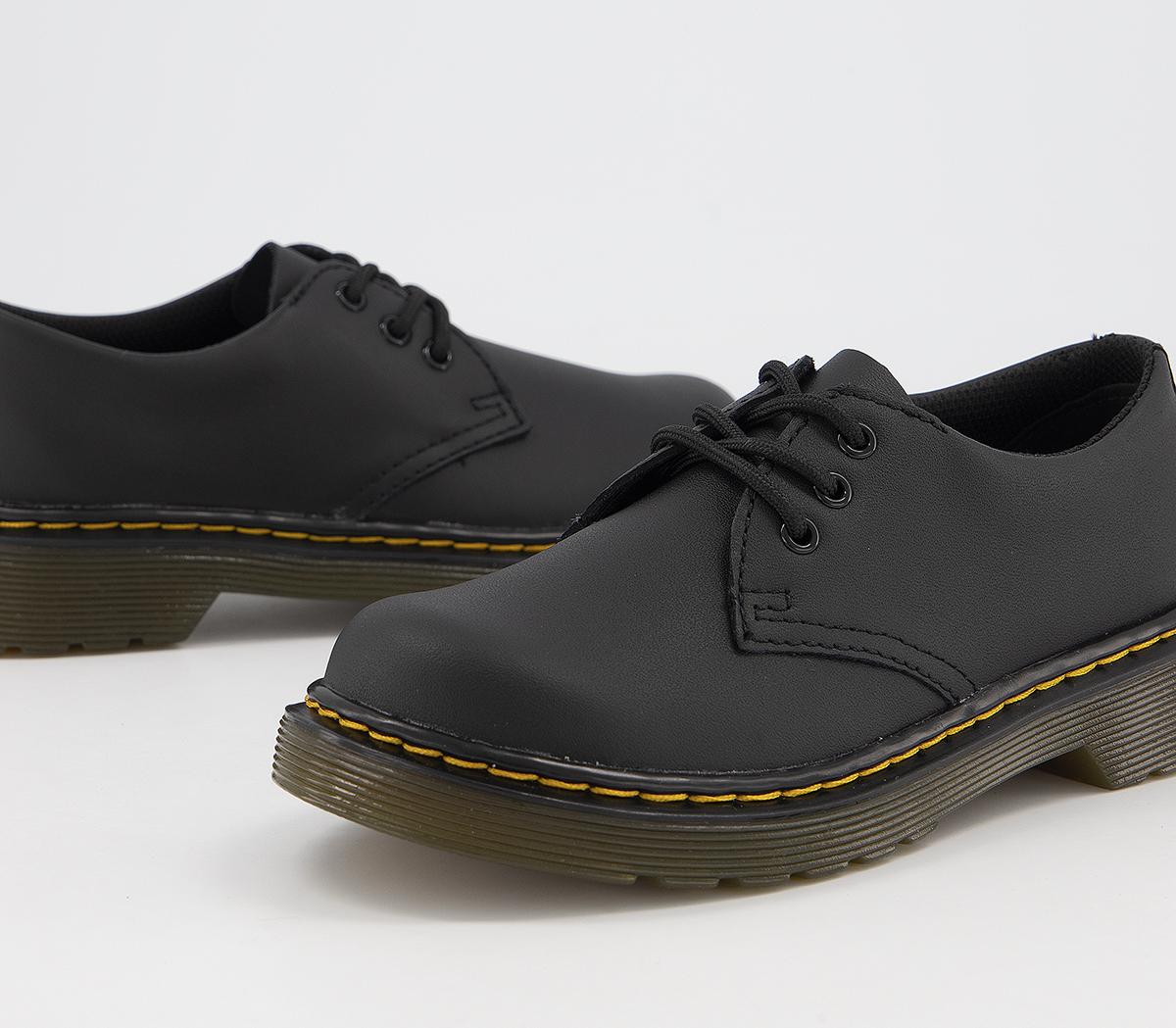Dr. Martens 1461 Lace Shoes Jnr Black Leather - Unisex