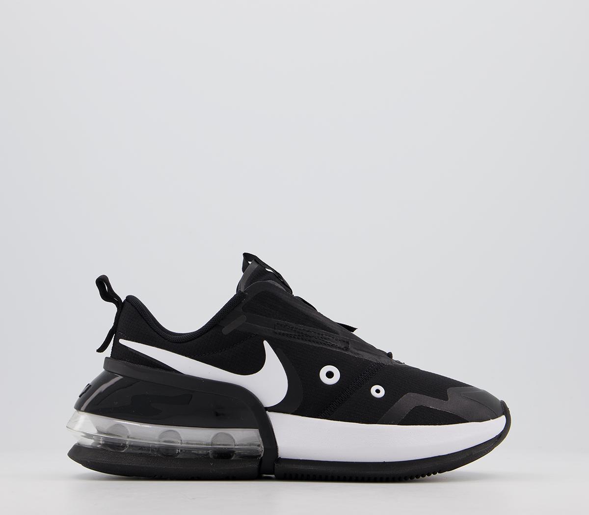 black and white nike trainers