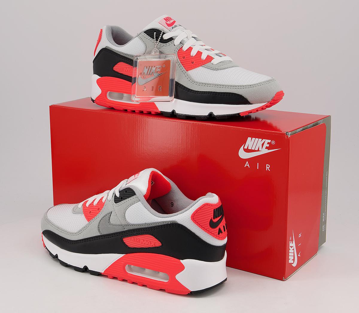 Nike Air Max Iii White Black Cool Grey Radiant Red - Unisex Sports