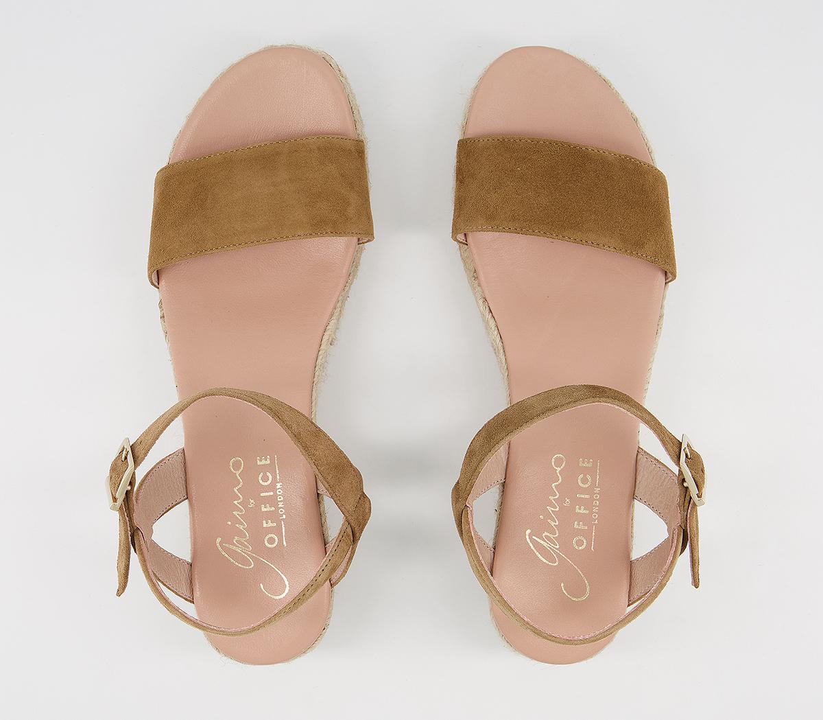 office tan shoes