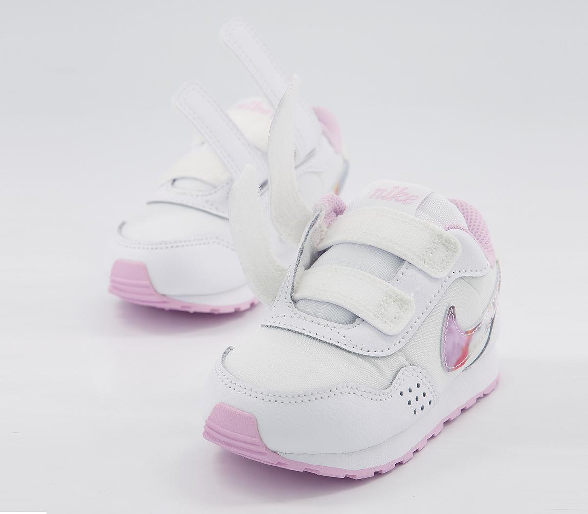 Nike Md Valiant Infant Trainers White Artic Pink Artic Pink - Unisex