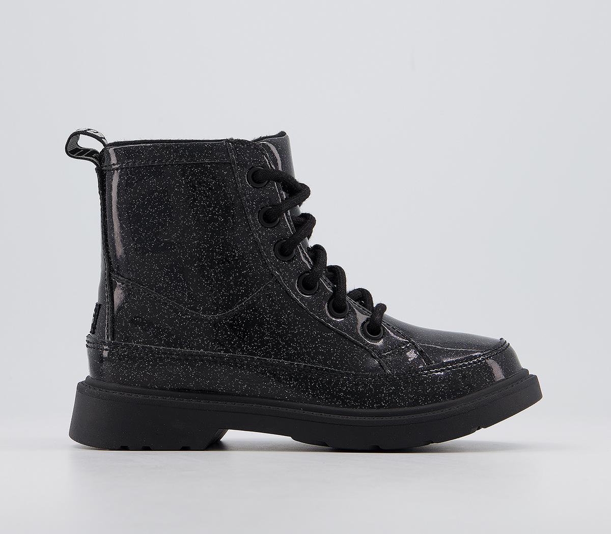 black glitter ugg boots