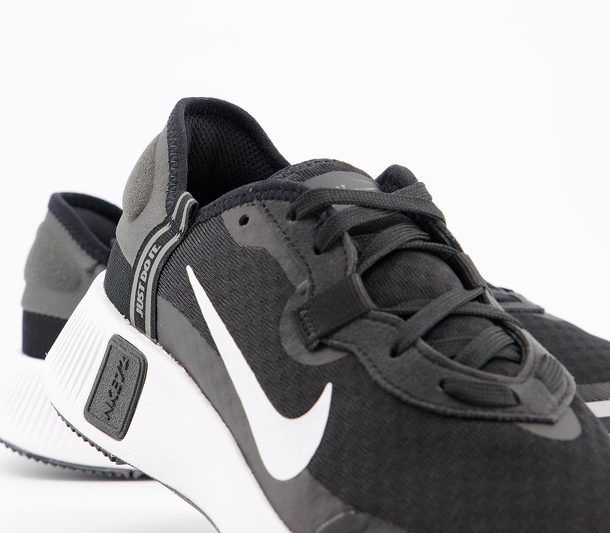 nike grey reposto trainers