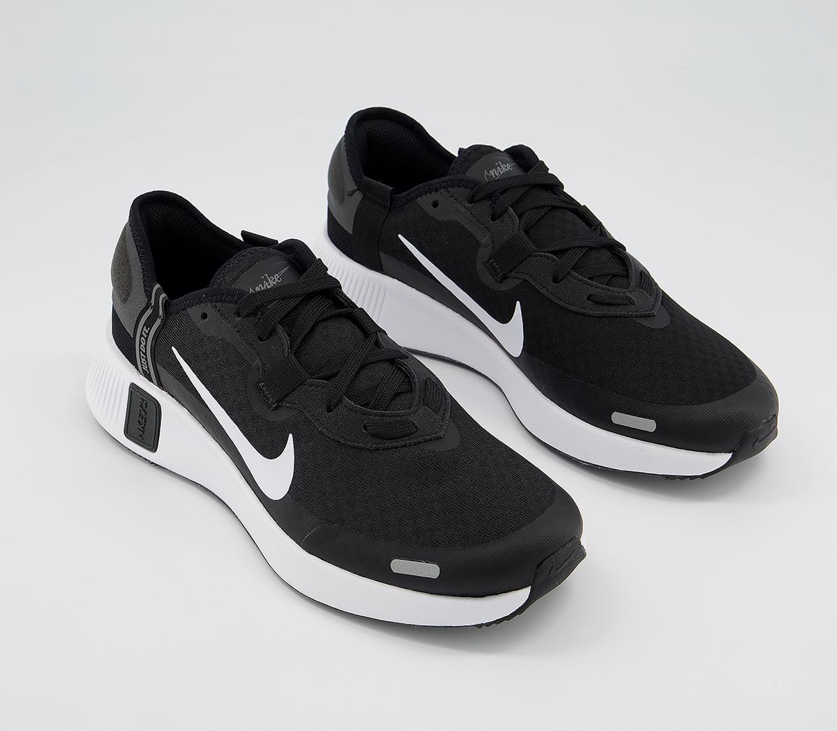 nike grey reposto trainers