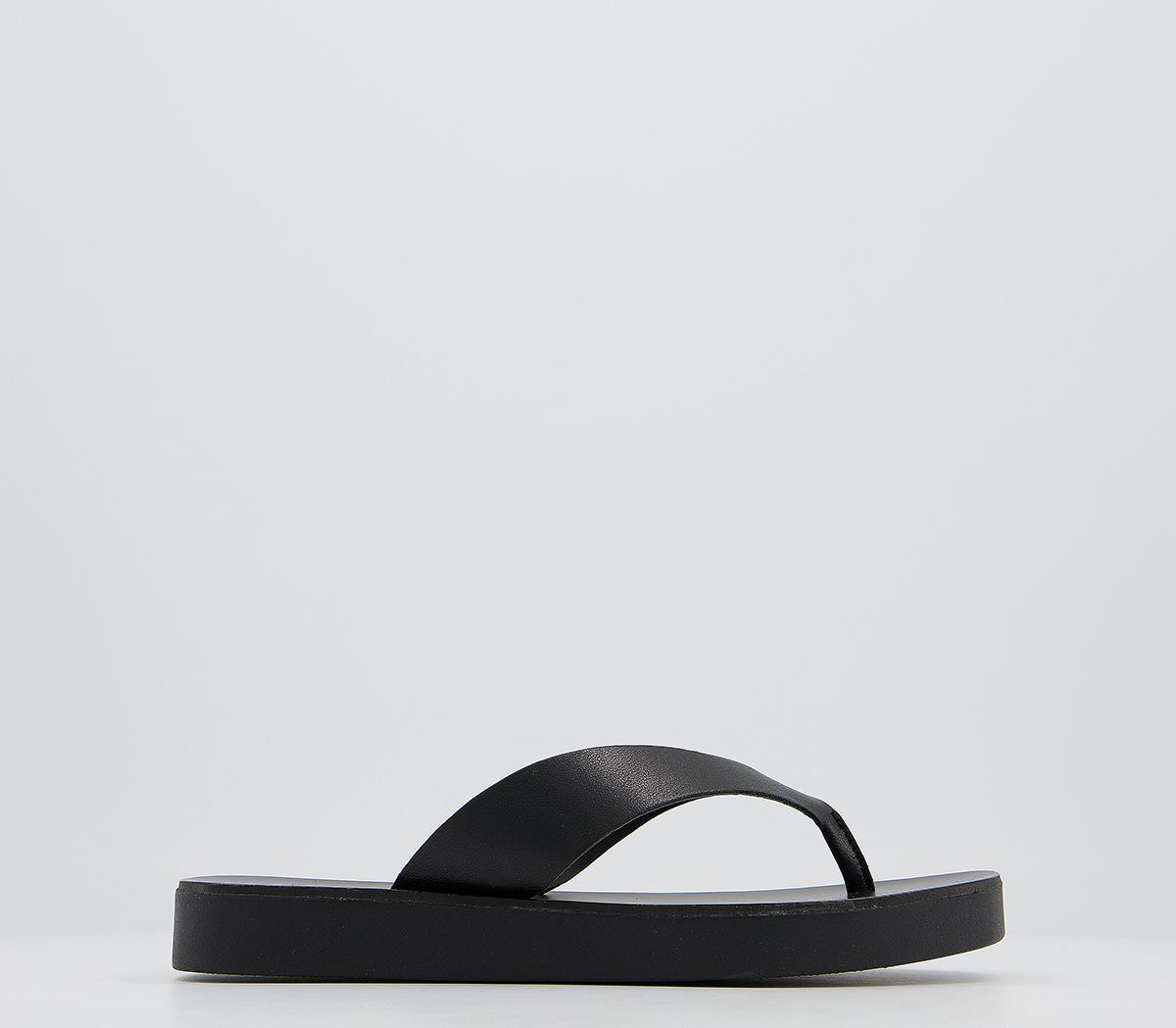office leather sandals