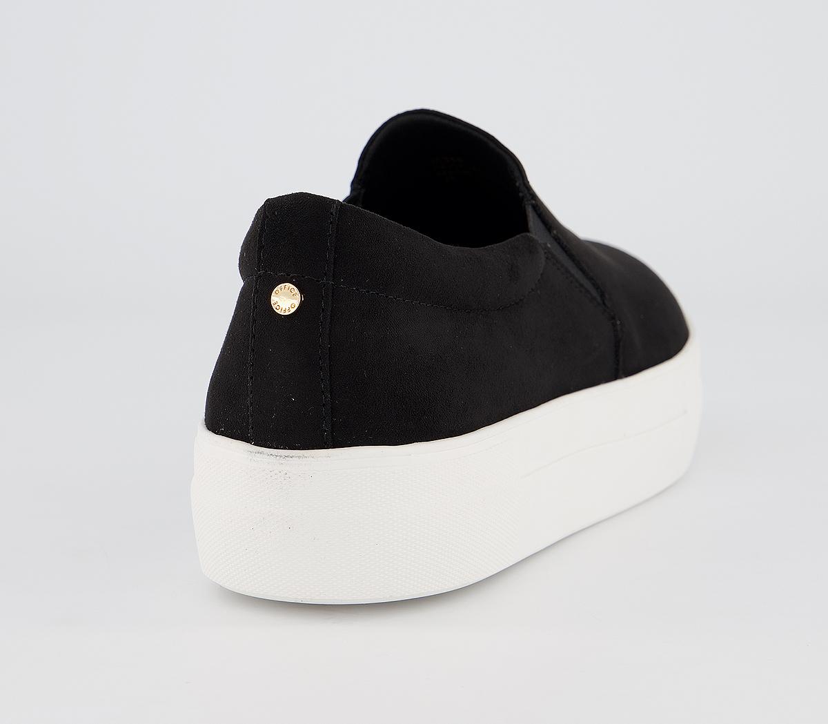 laceless flatform trainers