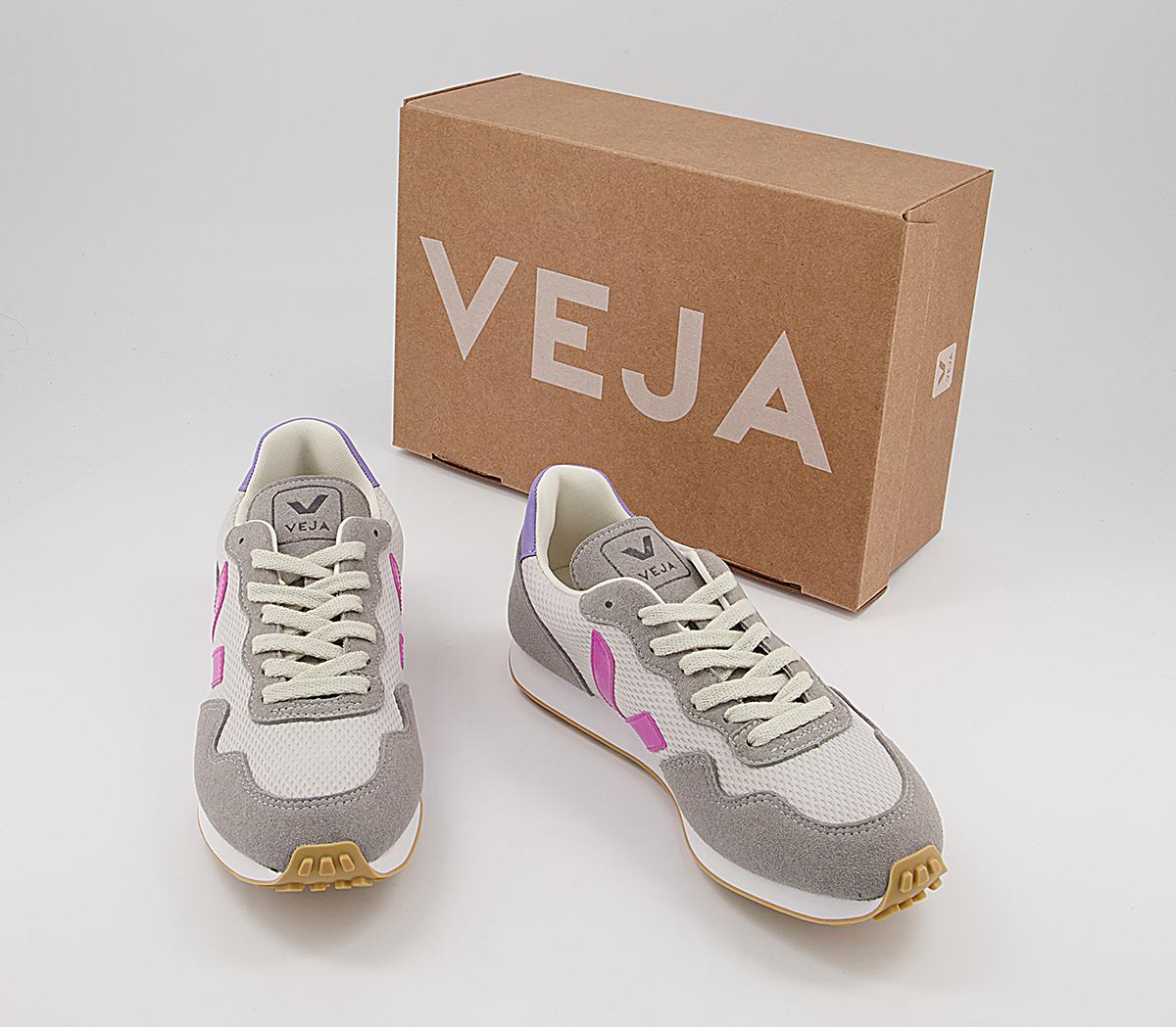 Veja Sdu B Mesh Trainers Light Grey Ultraviolet Vegan - Unisex Sports