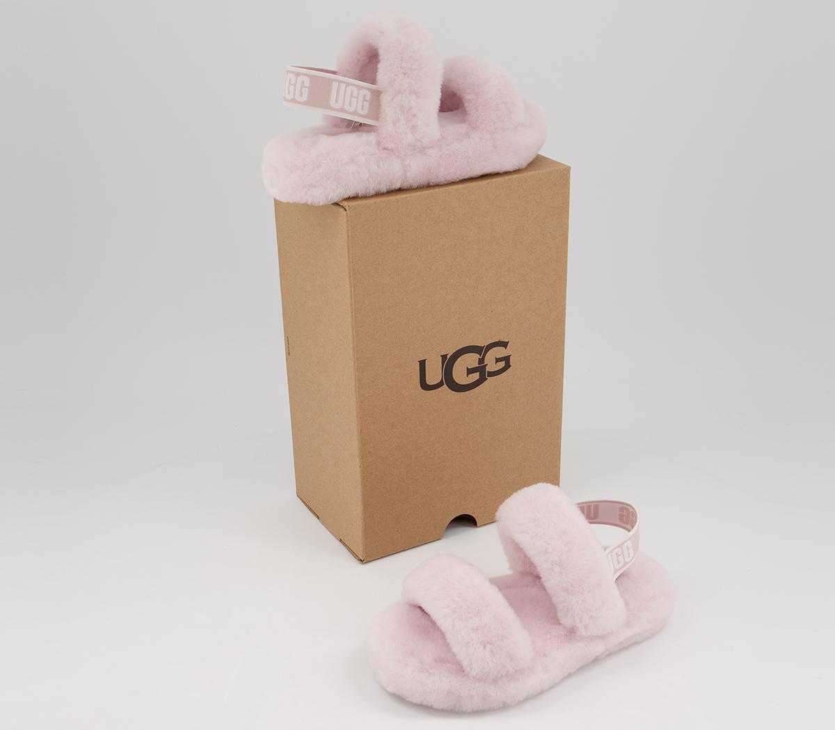 seashell pink ugg slippers