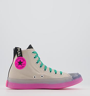 converse all star low trainers white multi egret floral exclusive