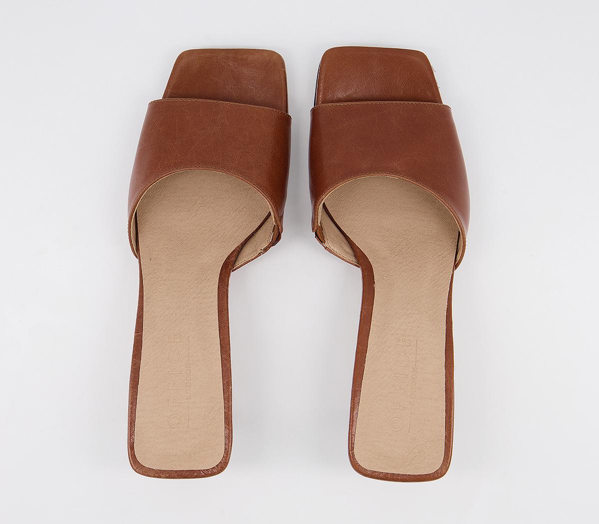 office tan mules