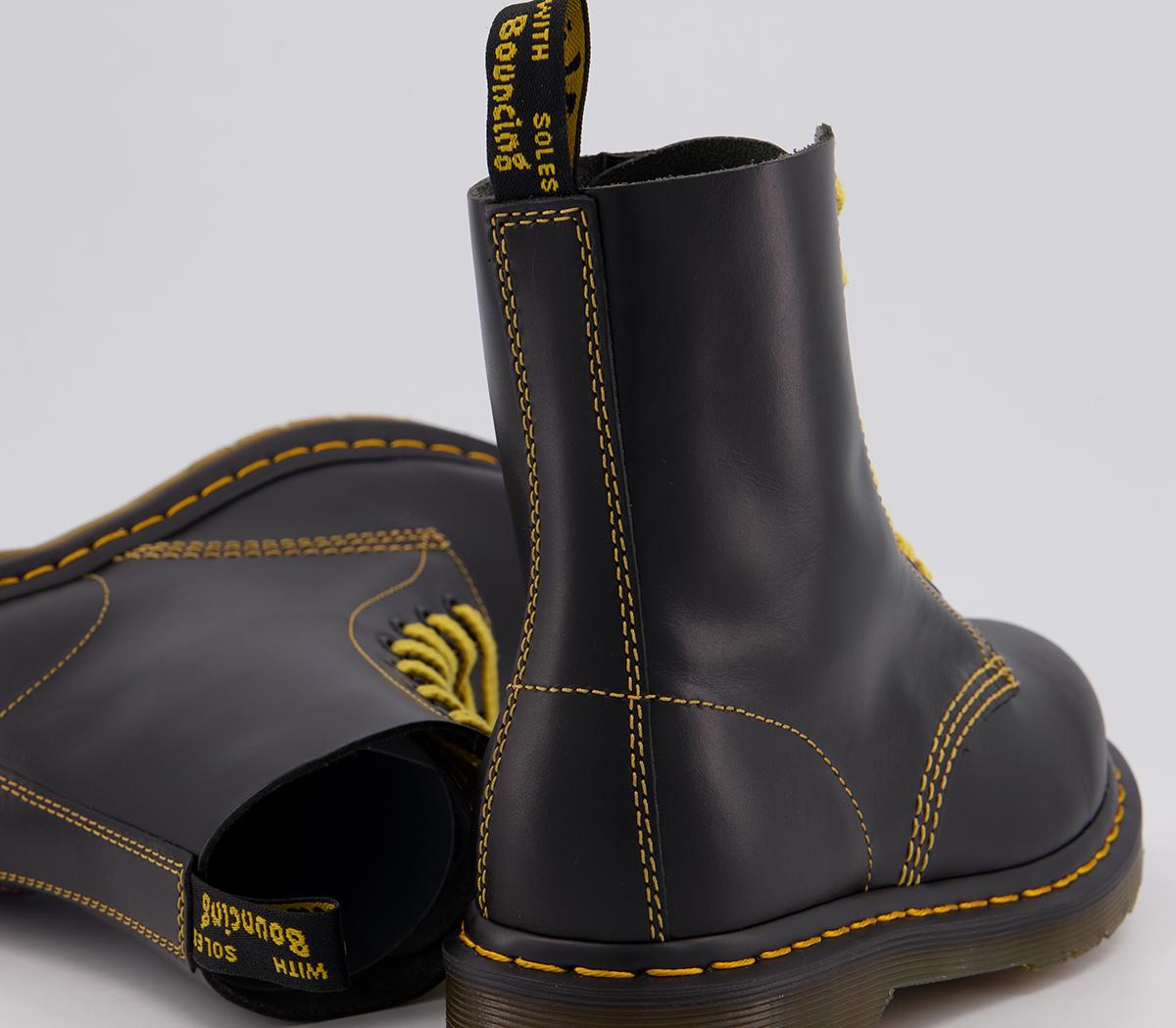 1460 pascal contrast boots black atlas