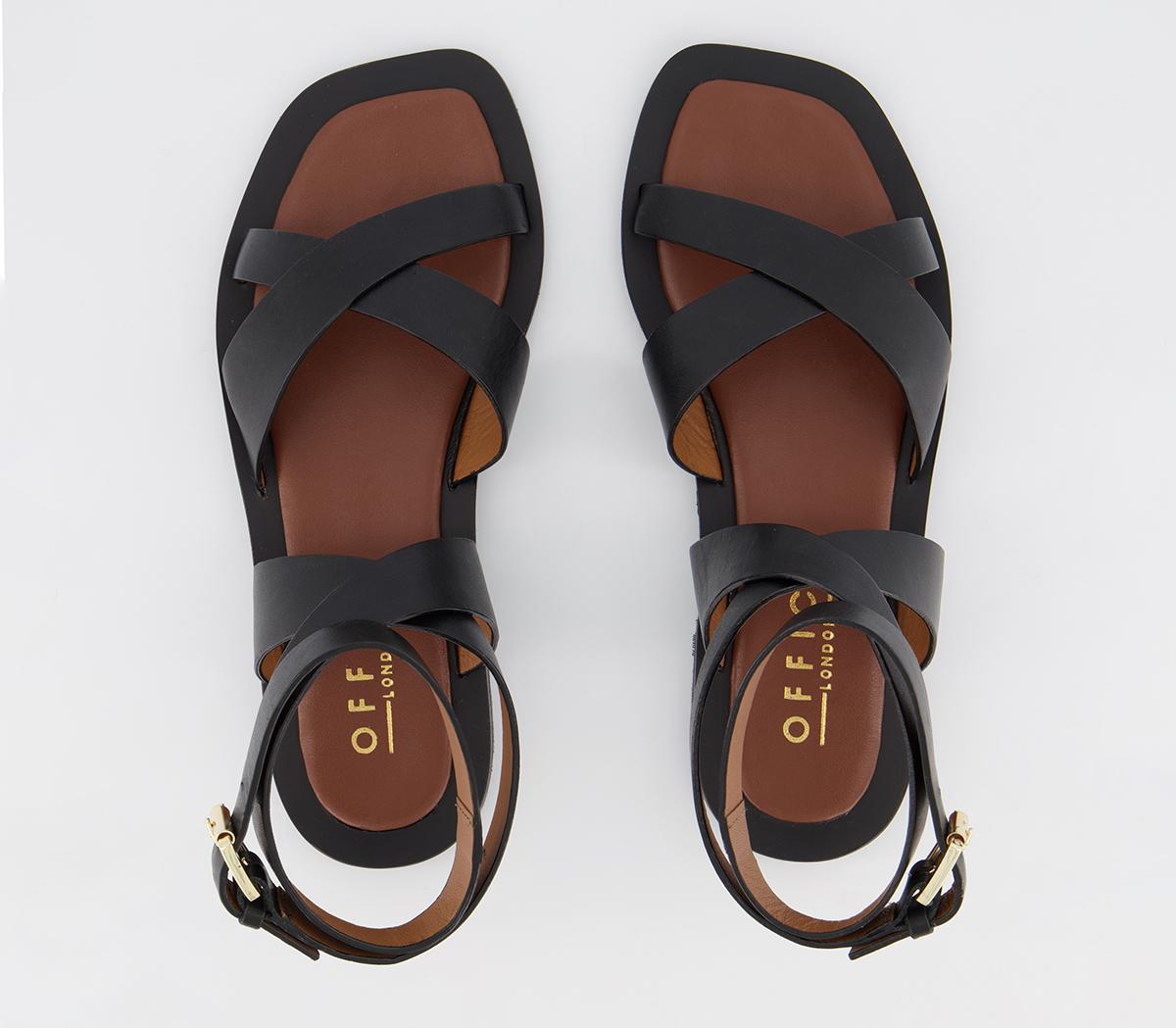 square toe sandals h&m