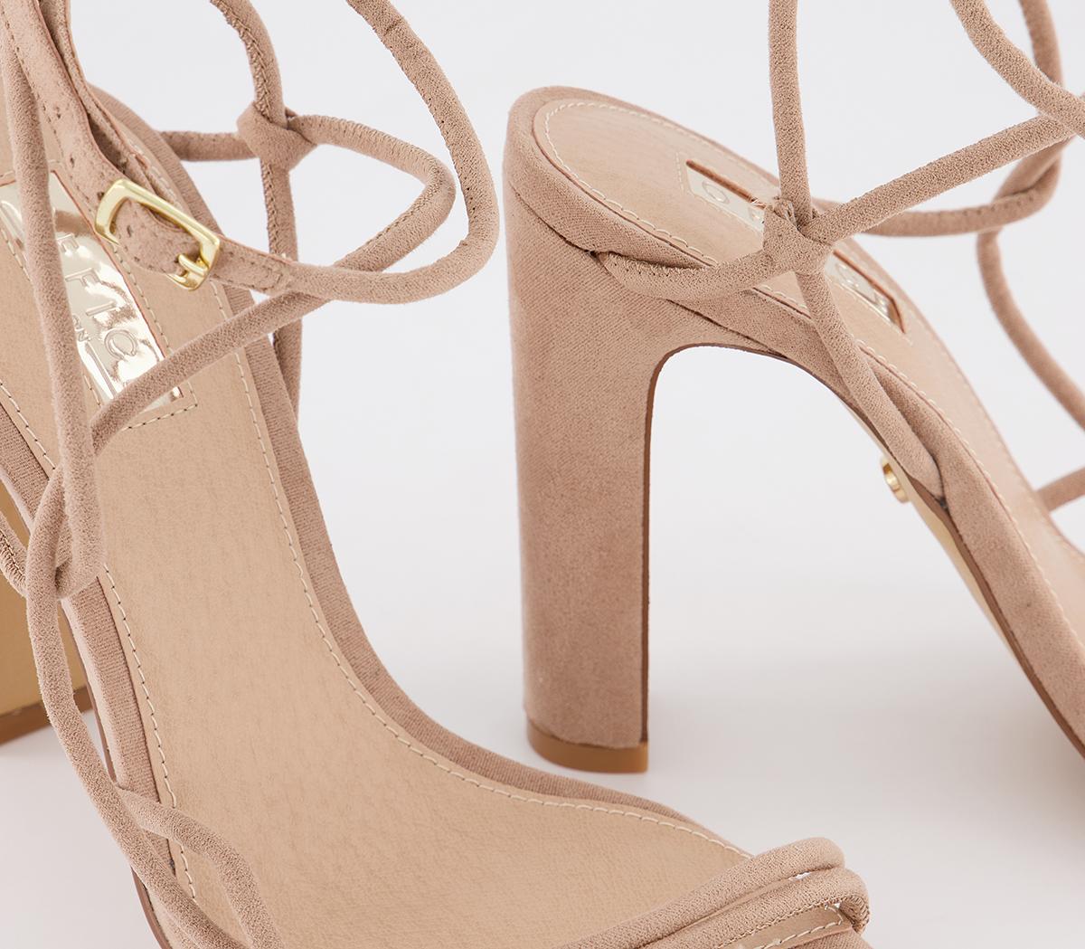 block heel high sandals