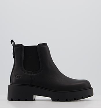 plain black ugg boots