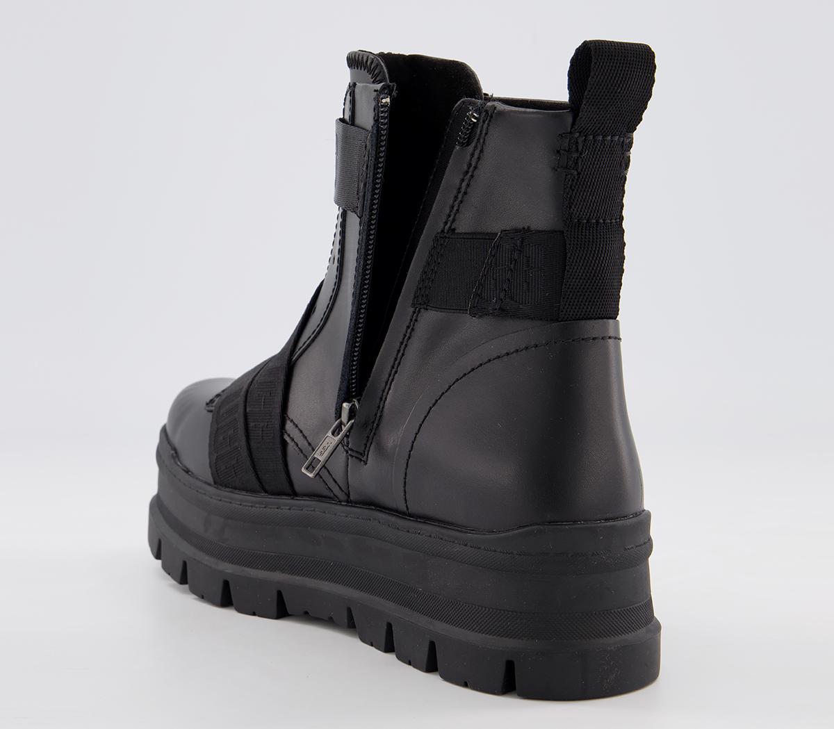 ugg sid ankle boots in black
