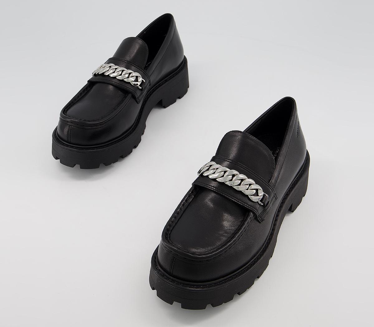 vagabond Cosmo Chain Loafer
Black