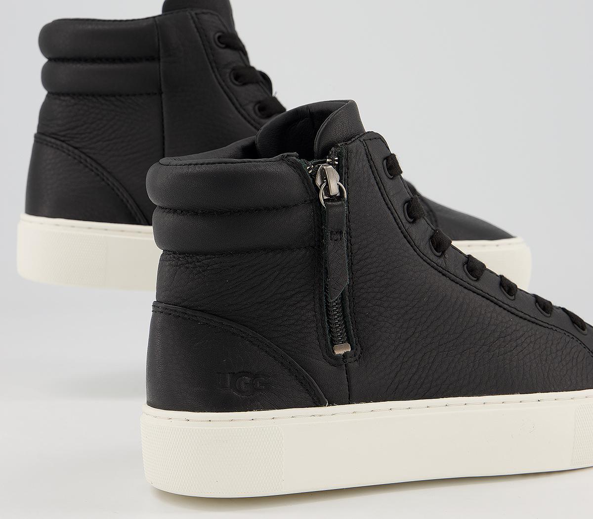 ugg olli high top sneaker black