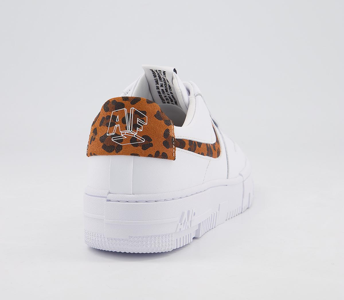 air force 1 pixel trainerswhite leopard