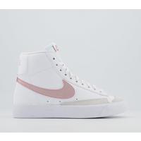 blazer mid 77 trainers white lemon drop regal pink