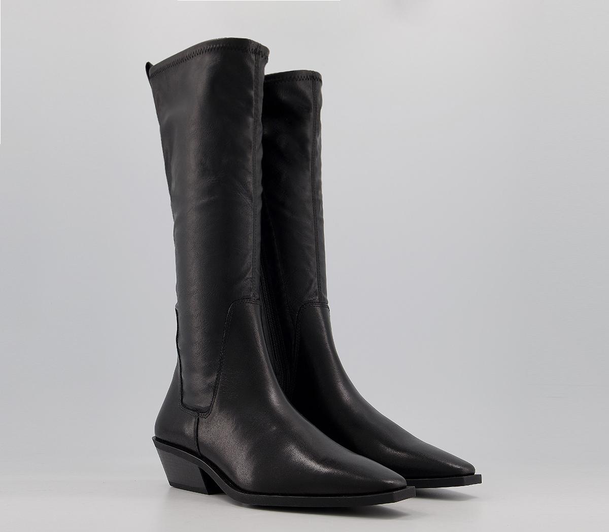 Vagabond Shoemakers Ally Tall Boots Black - Knee High Boots