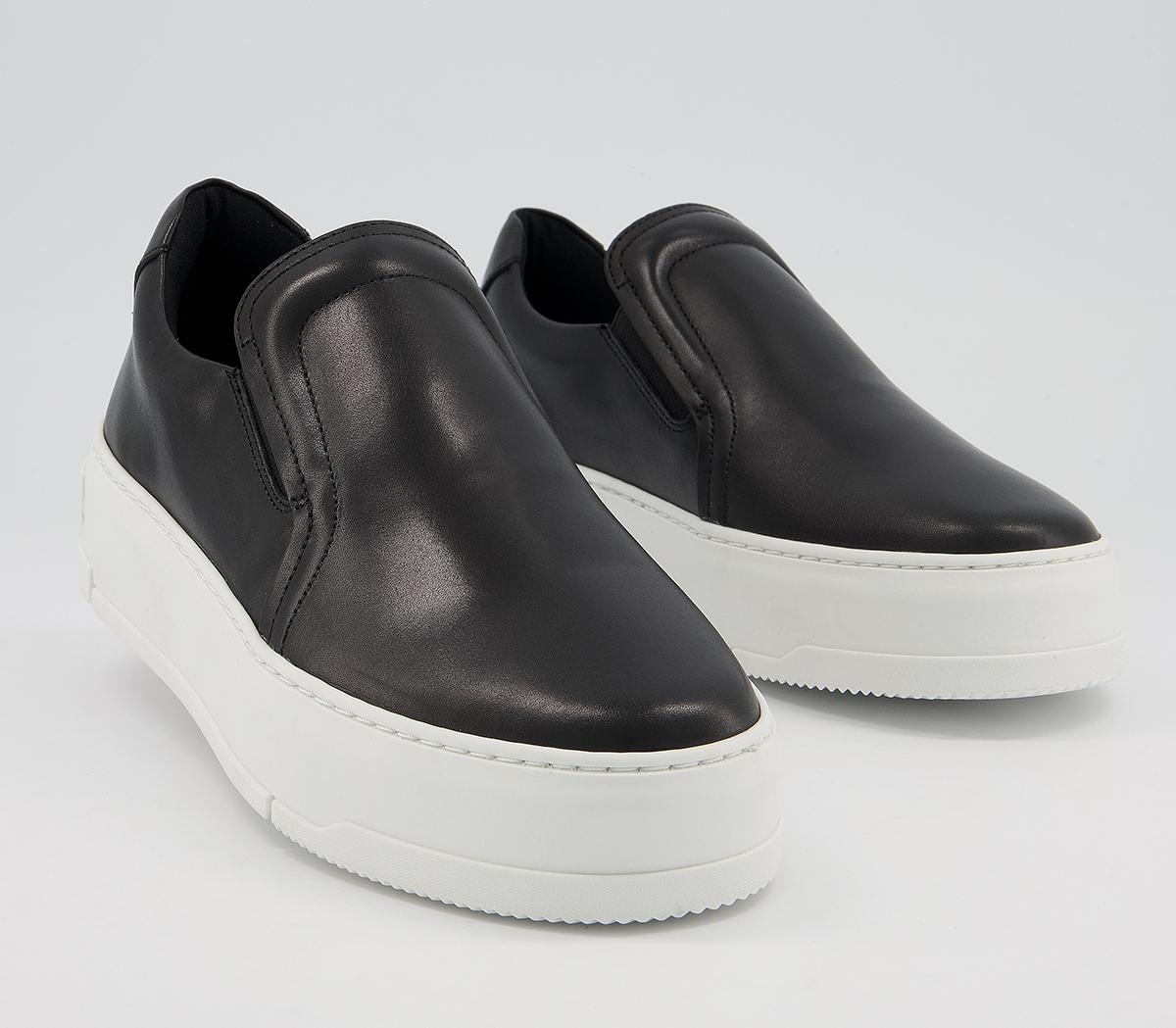 Vagabond Shoemakers Judy Slip On Trainers Black Flat