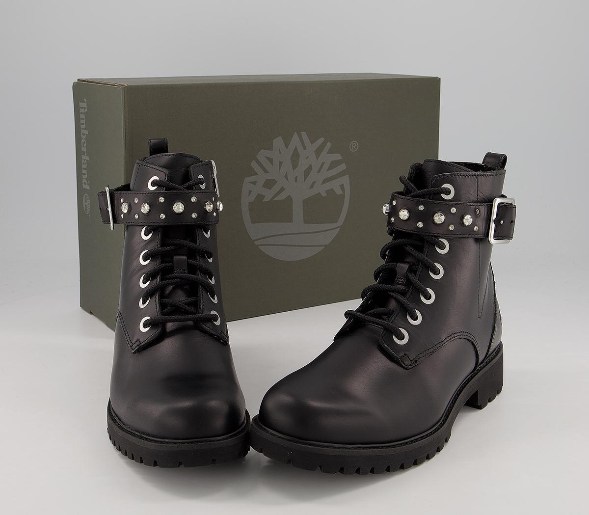 black timberland boot heels
