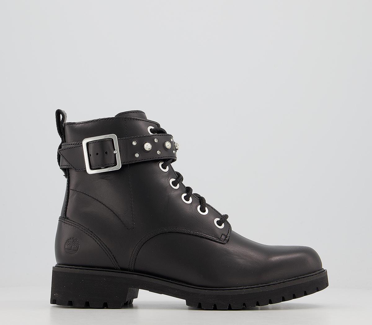 black timberland boot heels