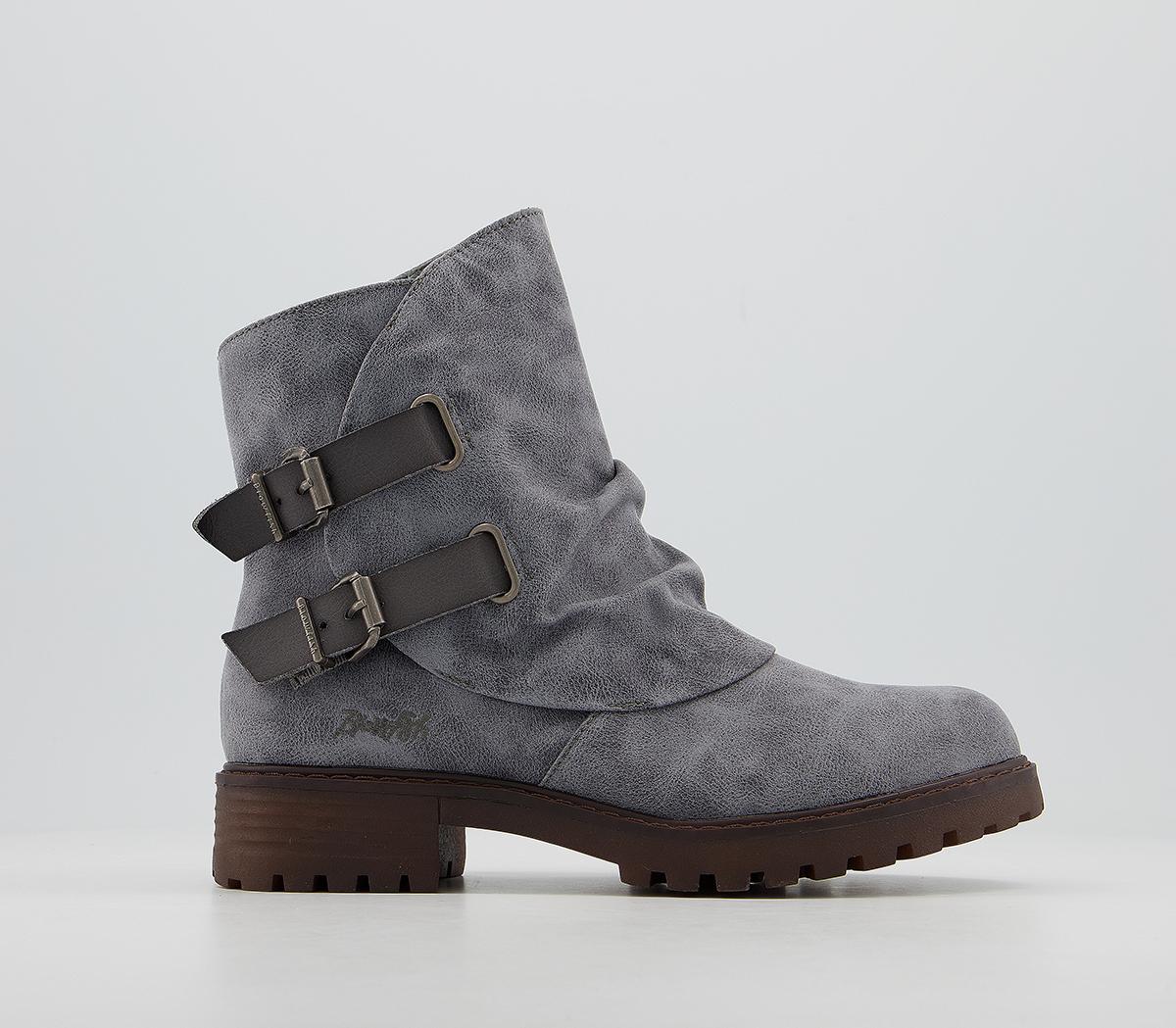 blowfish grey boots