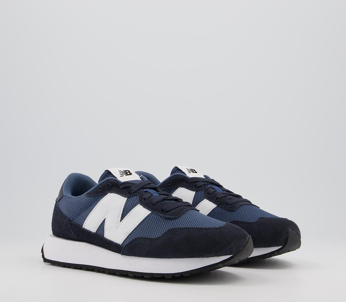 New Balance Ms237 Trainers Navy White - Unisex Sports