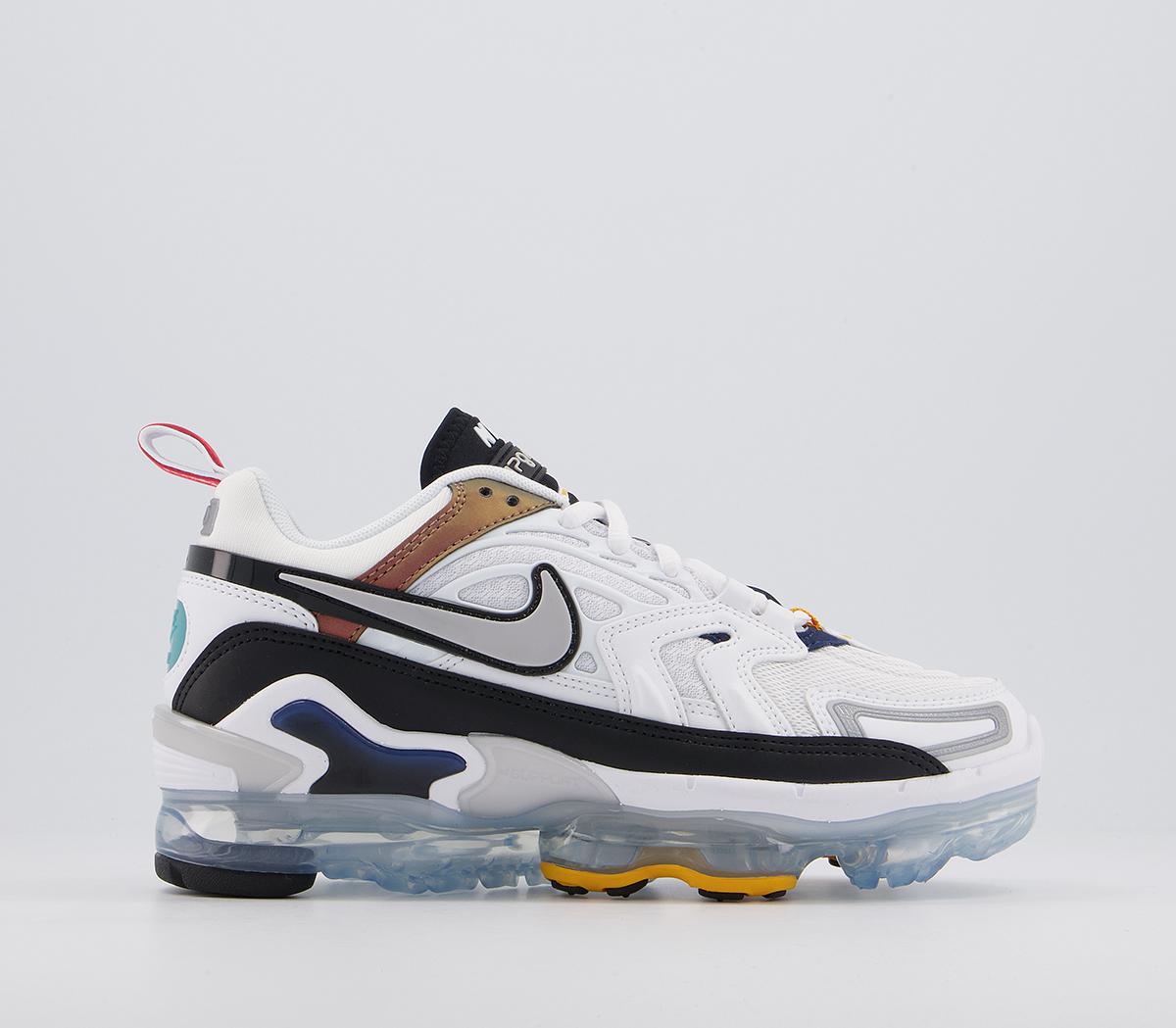 Nike Vapormax Evo Trainers White Tech Grey Midnight Navy - Unisex Sports