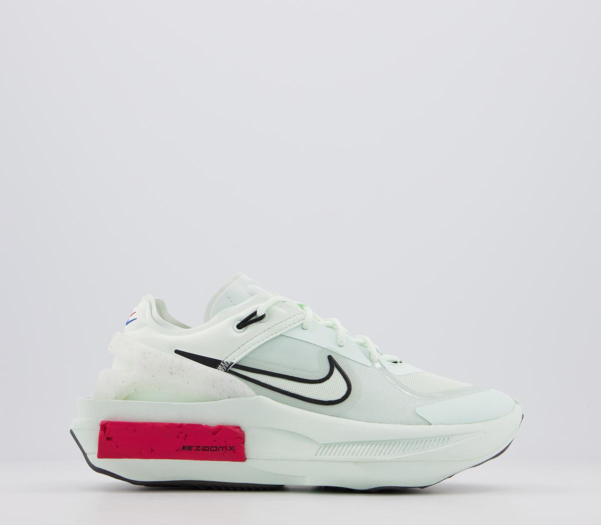 nike black and green trainers