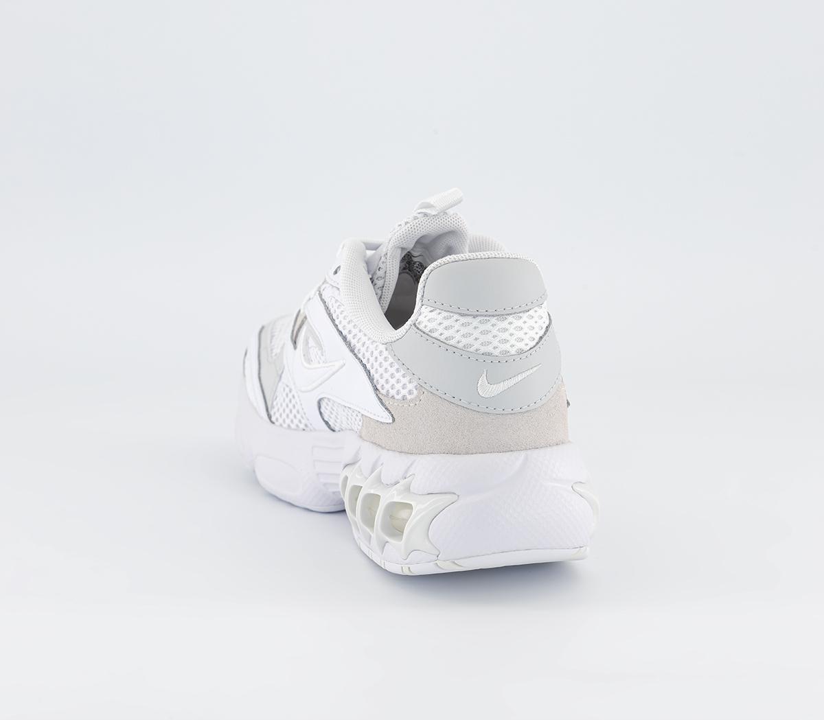 nike zoom air fire trainers in white