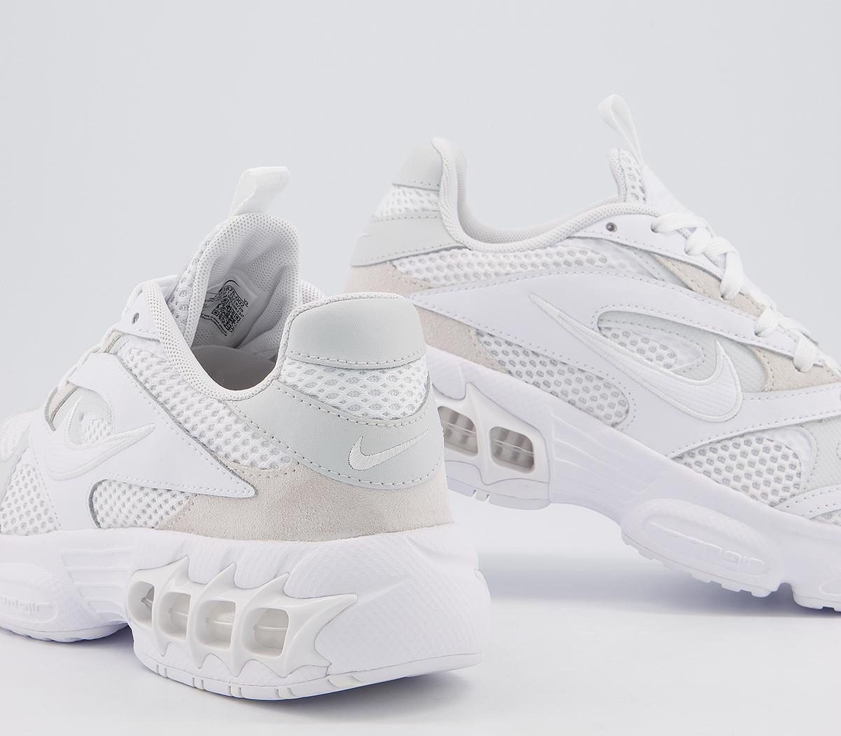nike zoom air fire trainers in white