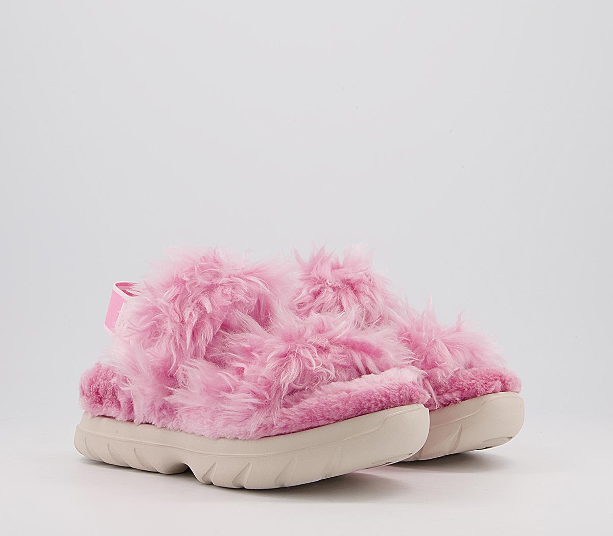 UGG Fluff Sugar Sustainable Sandals Pink - Women’s Sandals