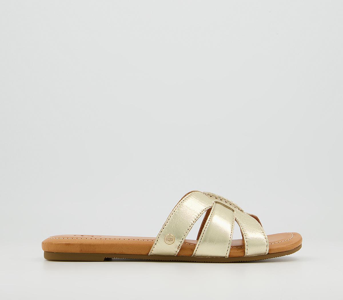 UGG Teague Sandals Gold - Women’s Sandals