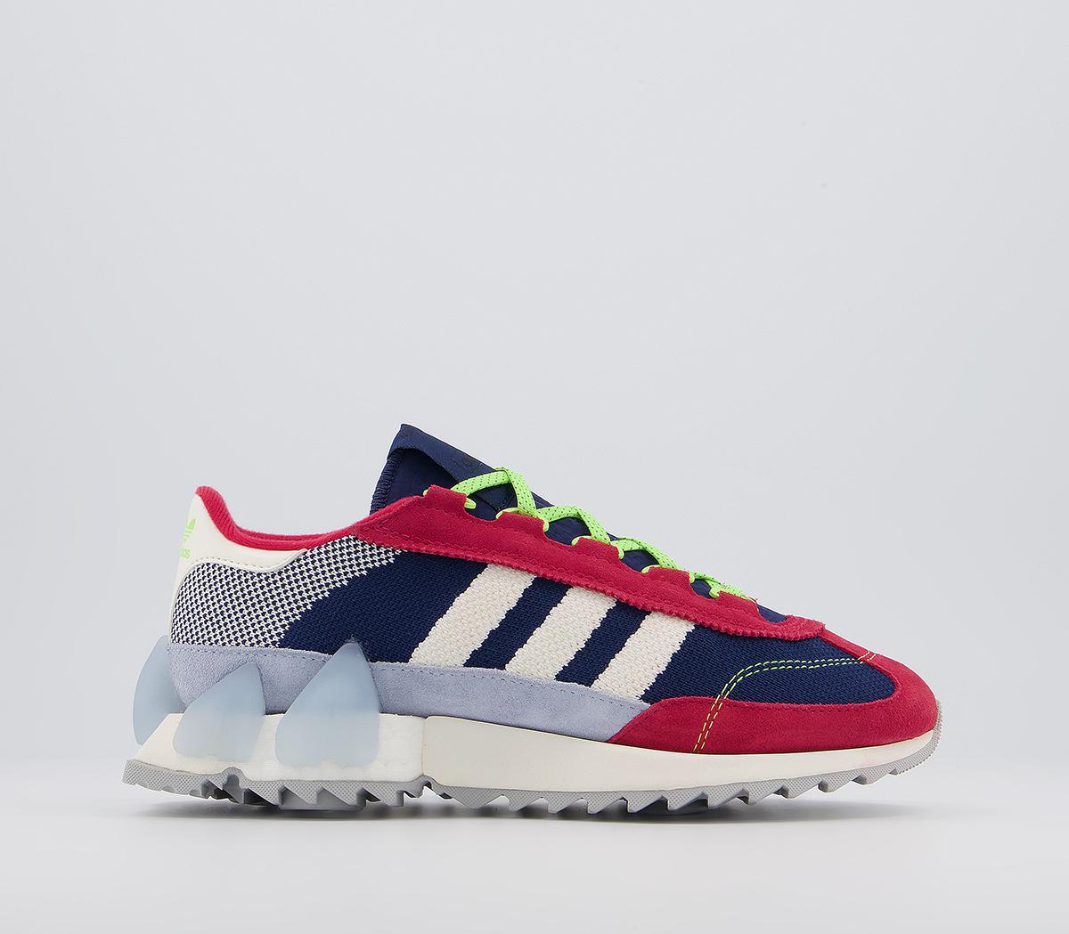 adidas null Dark Blue Off White White - Hers trainers