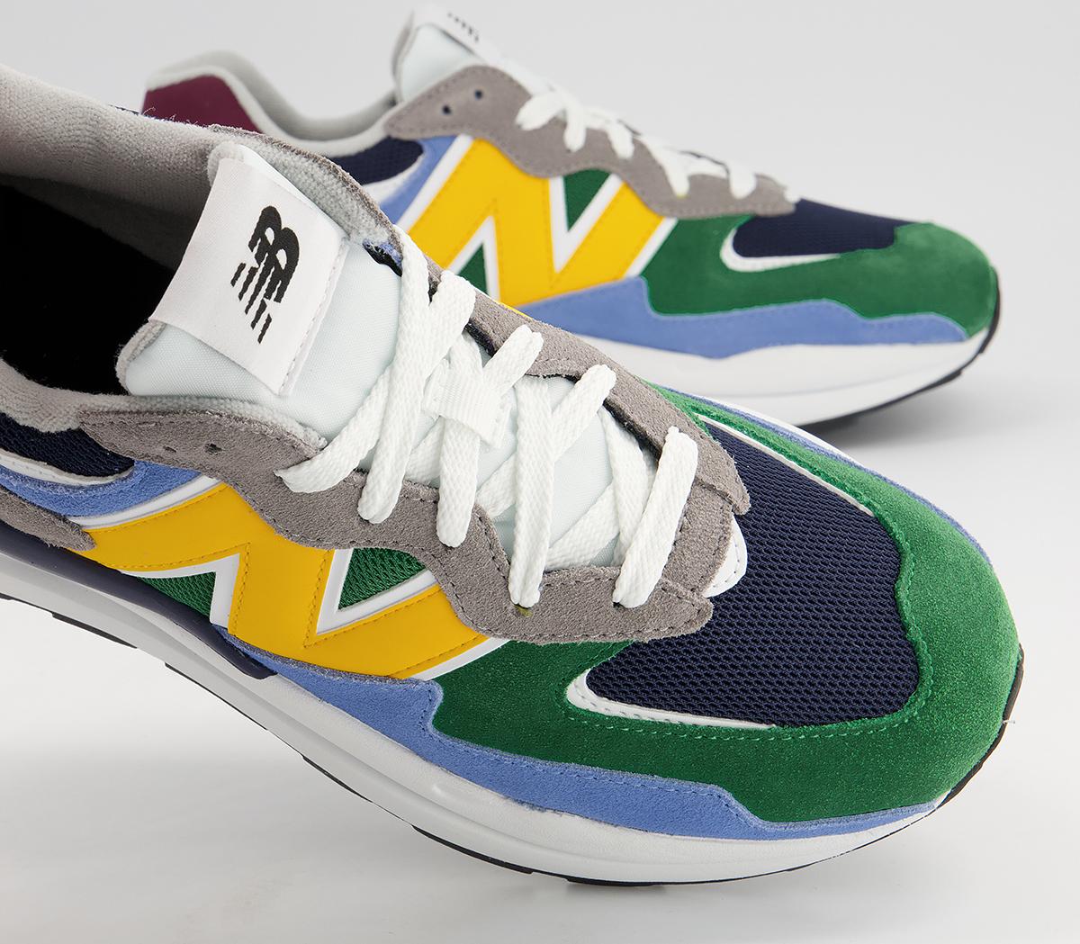 New Balance M5740 Trainers Varsity Green Yellow Multi - His trainers