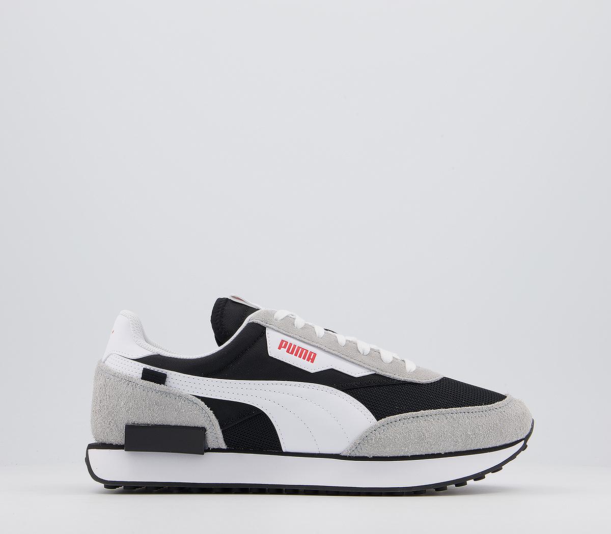 Puma Future Rider Vintage Trainers Black Quarry Unisex Sports