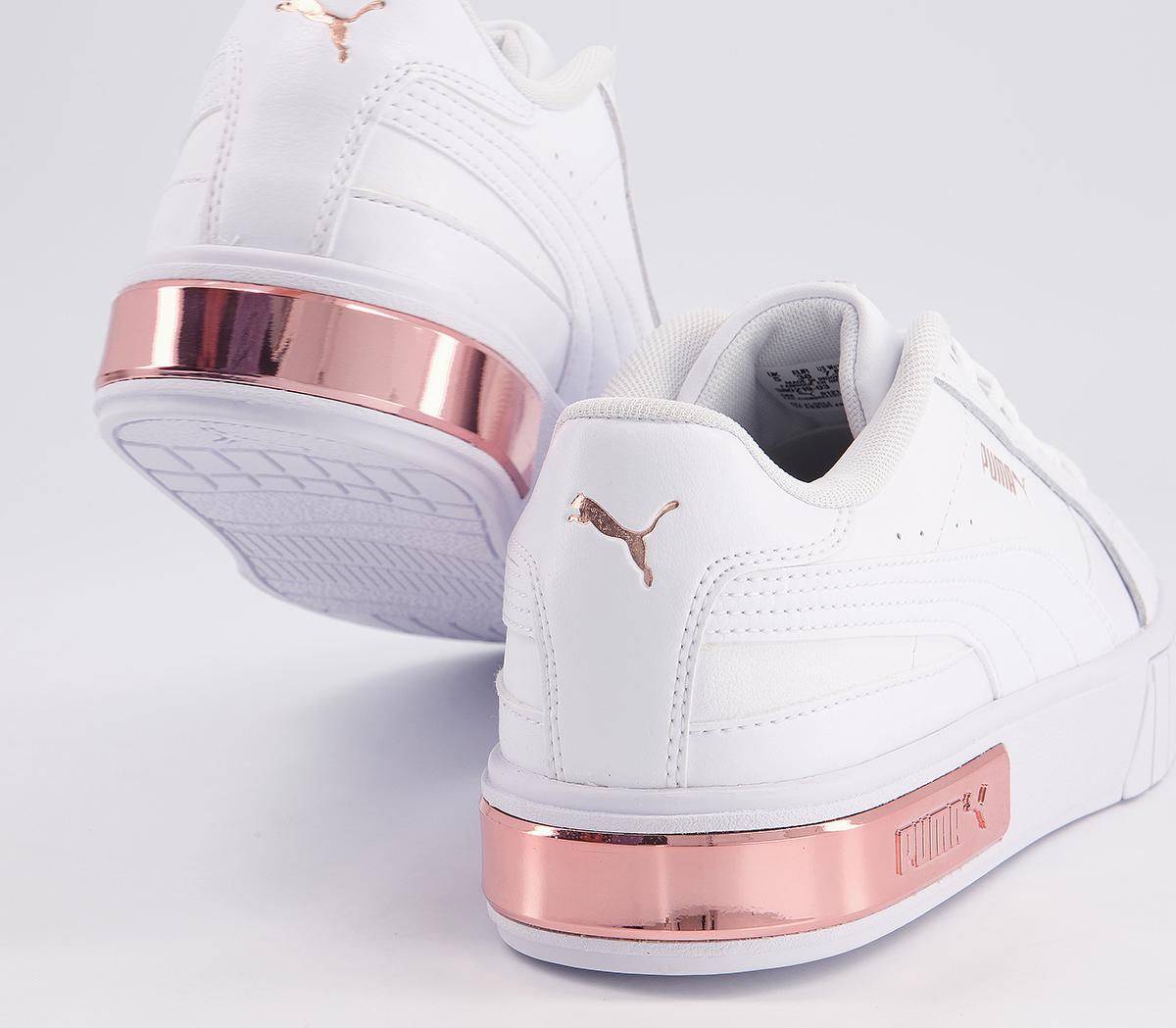 Puma Cali Star Trainers White Rose Gold - Sneaker damen