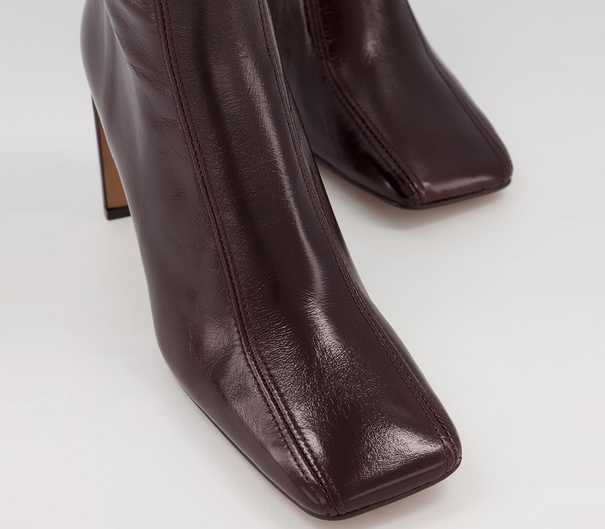 low heel formal ankle boots