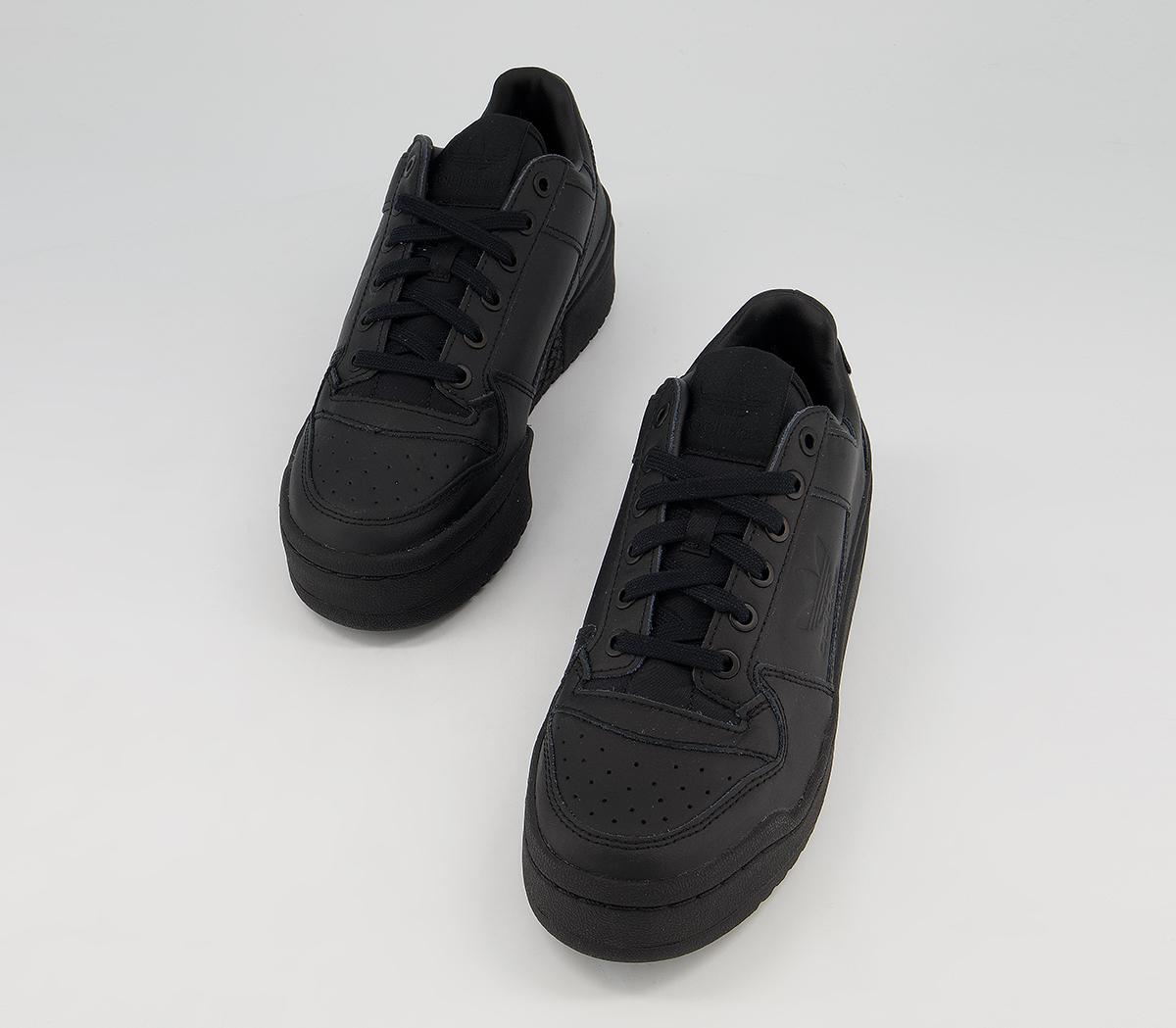 adidas Forum Bold Trainers Black - Chunky Trainers