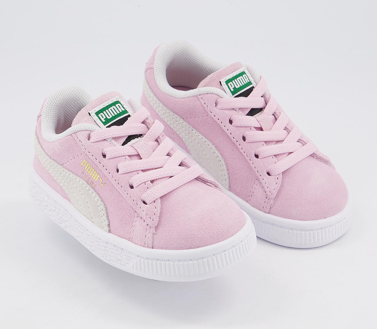 Puma Suede Classic Xxl Infant Trainers Pink Lady White - Unisex