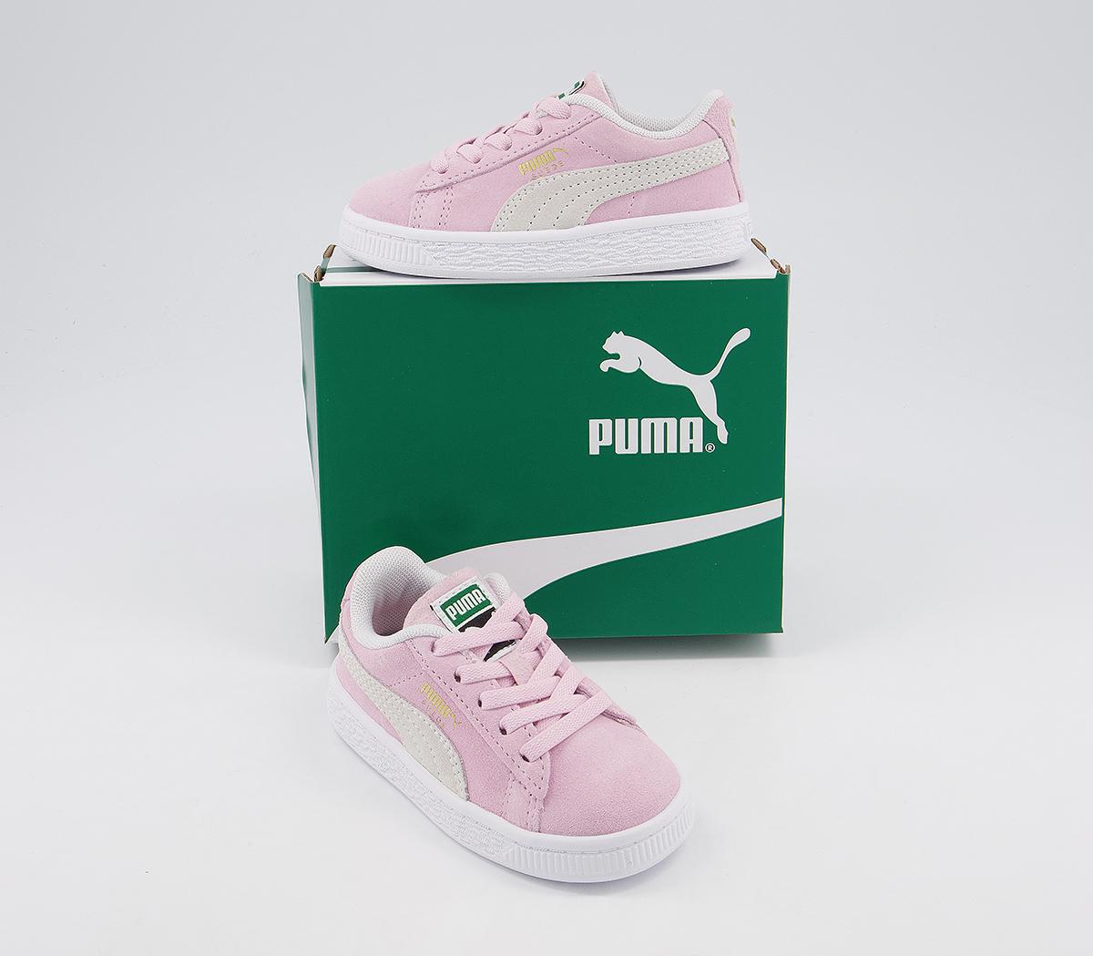 Puma Suede Classic Xxl Infant Trainers Pink Lady White - Unisex