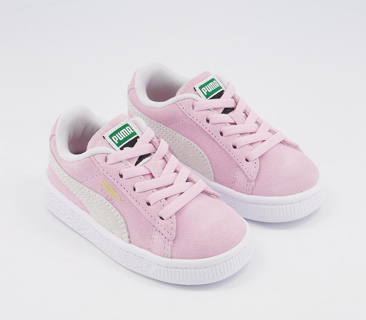 Puma Suede Classic Xxl Infant Trainers Pink Lady White - Unisex