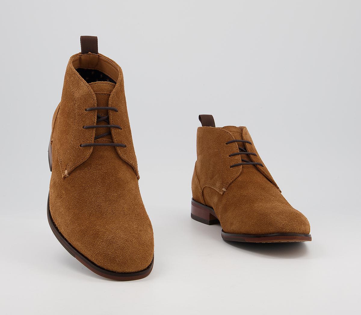 office tan shoes