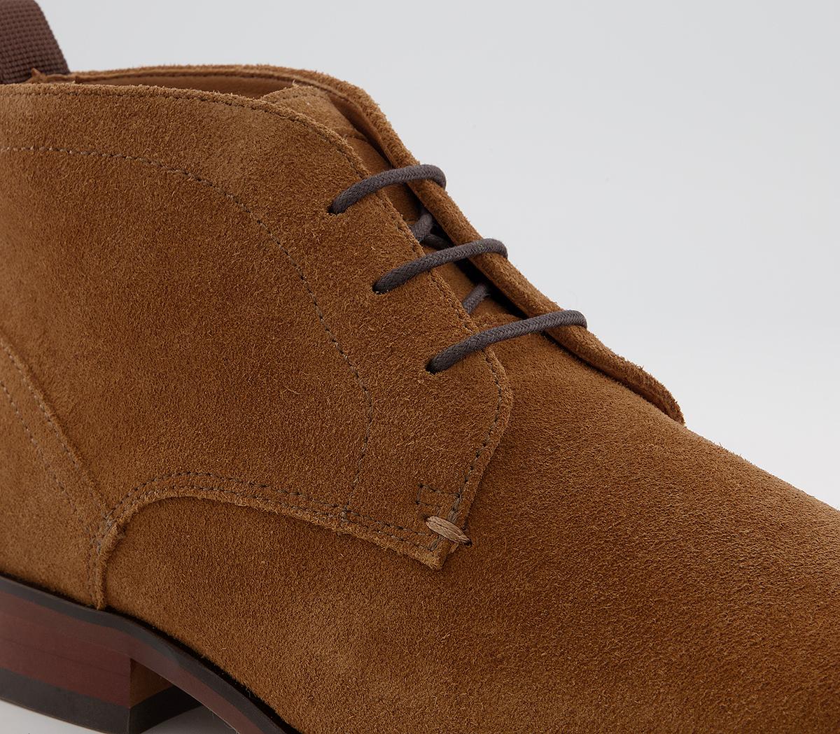 Office Barker 2 Chukka Boots Tan Suede - Boots