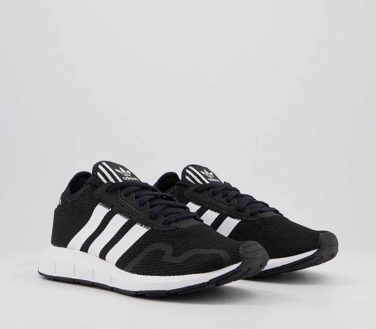 adidas Swift Run X Trainers Black White Black - Unisex Sports