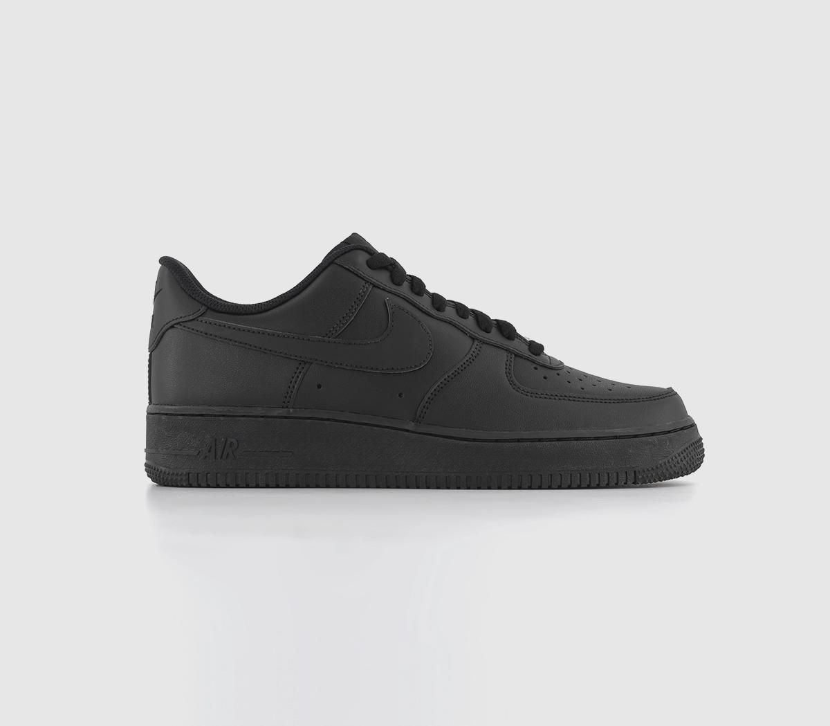 Nike Air Force 1 07 Trainers Black - His trainers