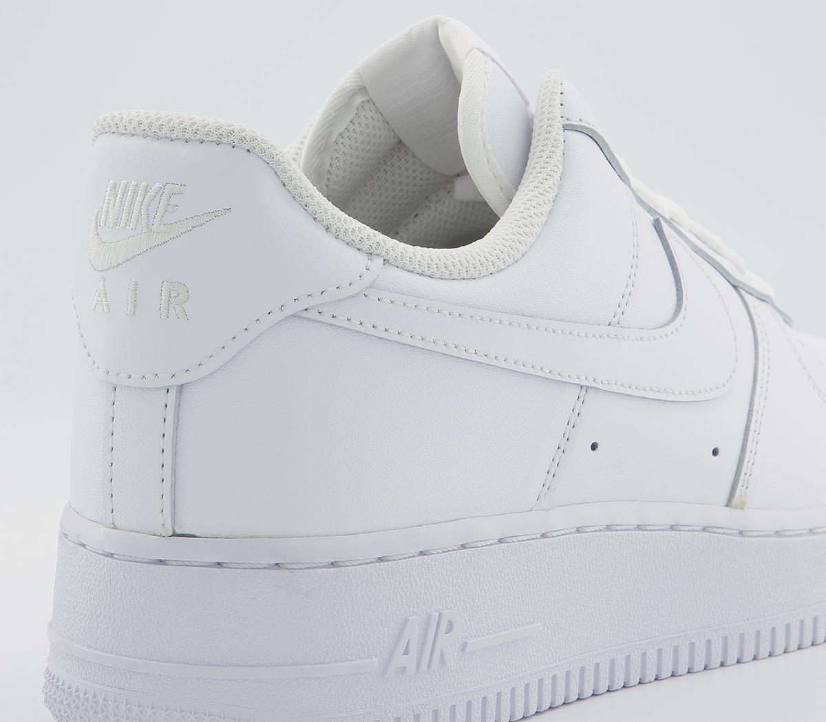 white nike air force 1 finish line